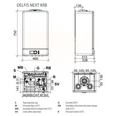 Газовый котел Nova Florida Delfis Next KRB 24