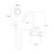 Кран-водонагреватель проточный Aquatica JZ-7C141W 3 кВт для ванны гусак ухо настенный фото