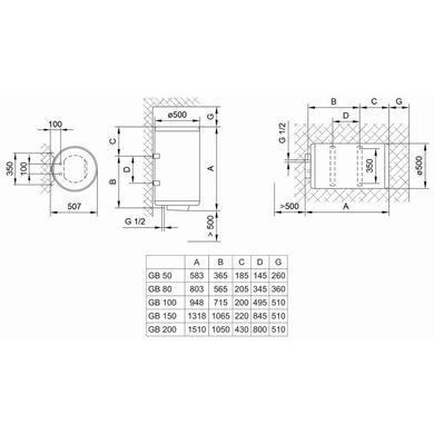 Бойлер Tiki Comfort U 100V9 (700183)