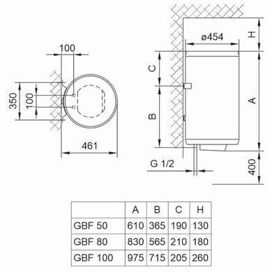 Бойлер Tiki GBF 100 UA (700098)