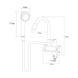 Кран-водонагреватель проточный Aquatica JZ-6C141W 3 кВт для ванны гусак ухо на гайке фото