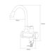 Кран-водонагреватель проточный Aquatica JZ-6B141W 3 кВт для кухни гусак ухо на гайке фото