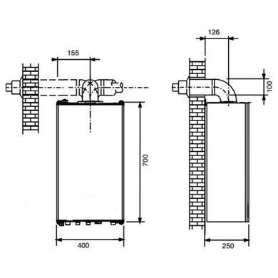 Газовий котел Fondital Antea New Condensing KRB 24