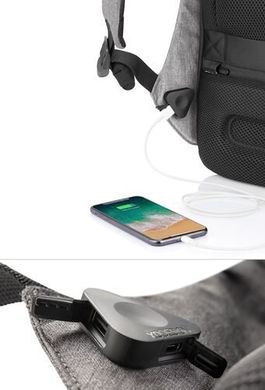 Фото Рюкзак городской антивор XD Design Bobby Tech Anti-theft backpack / Black Черный P705.251