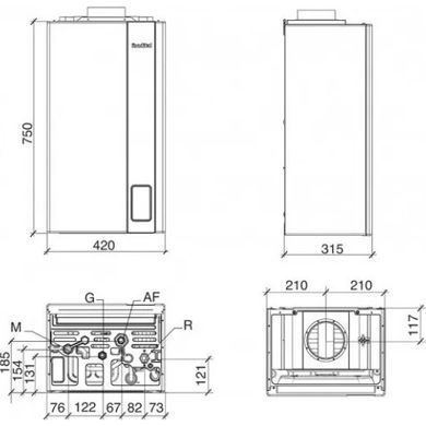 Газовий котел Fondital Formentera Condensing KC 24