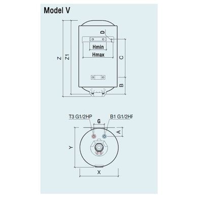 Водонагрівач Quartz Start 30 V