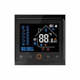 Термостат Tervix ZigBee для водяного/электрического теплого пола, с датчиком 3м. (117130)