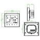 Провiдний тиждневий термостат Thermo Alliance BHT-3000-GBLW с WiFi (16A+NTC) &mdash; фото 6