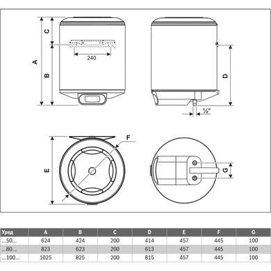 Бойлер Bosch Tronic TR4000T 80 EBP