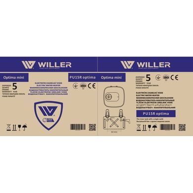 Бойлер Willer Optima Mini New PU15R