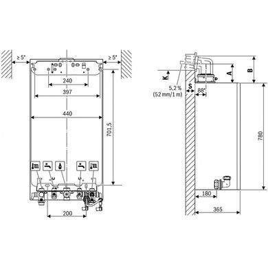 Газовий котел Bosch Condens 5700i GC5700iW 24/30 C 23 (7736902839)