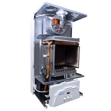 Газовый котел E.C.A. Gelios Plus 20 НМ + комплект дымохода
