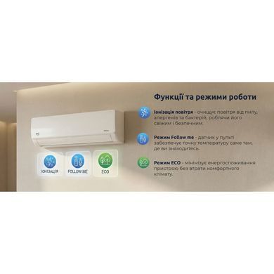 Кондиціонер NC Clima Derby NCI24EHDIw1eu/NCO24EHDIw1eu