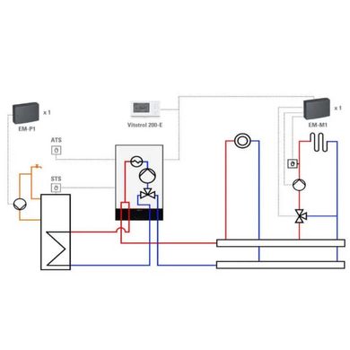 Фотографія Пристрій дистанційного управління Viessmann Vitotrol 200-Е