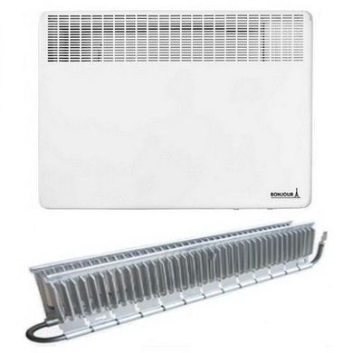 Электрический конвектор Bonjour Turbo Heat 15 CEG BL-Meca/Q1 (1250W) с комплектом подставок