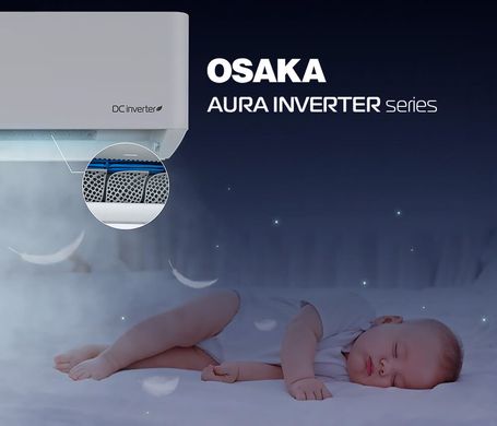 Фотографія Кондиціонер Osaka Aura DC Inverter STA-12HW (Wi-Fi)