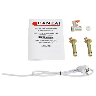 Водонагрівач Banzai 30DIRON20 E-ANODE VH