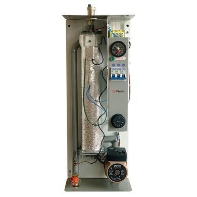 Електричний котел Viterm Plus 12 кВт 380В (насос + група безпеки)