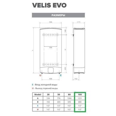 Бойлер Ariston ABS VLS EVO PW 100
