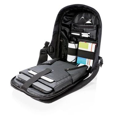 Фотографія Рюкзак міський антизлодій XD Design Bobby Compact Anti Theft Backpack 14' / Zebra в смужку P705.651