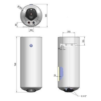 Водонагрівач Thermo Alliance Spectra SV0503616DS slim