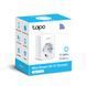 Розумна розетка TP-Link Tapo P100 240В вбудована, біла (Wi-Fi + Bluetooth) (TAPO-P100-1-PACK)