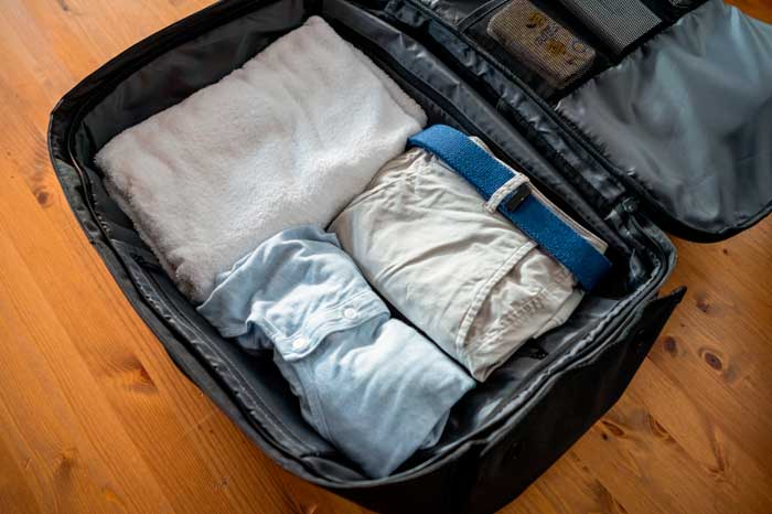 Продуманная система хранения в рюкзаке Bobby Duffle Travelbag 