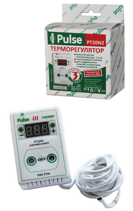 Терморегулятор для обогревателя Термоплаза ТП