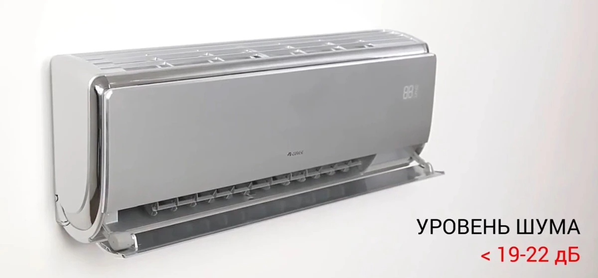 Кондиционер Gree U-Crown уровень шума