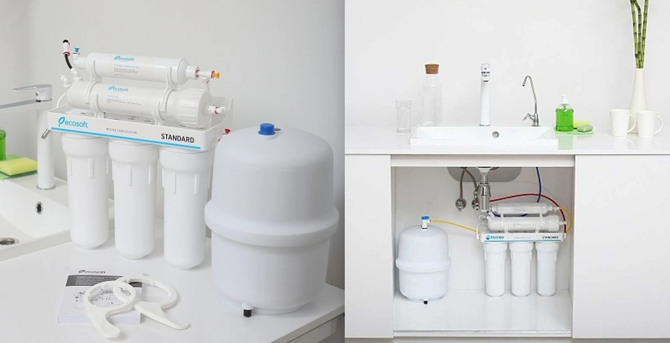 Отличительные особенности модели Ecosoft Standard MO550PECOSTD с помпой