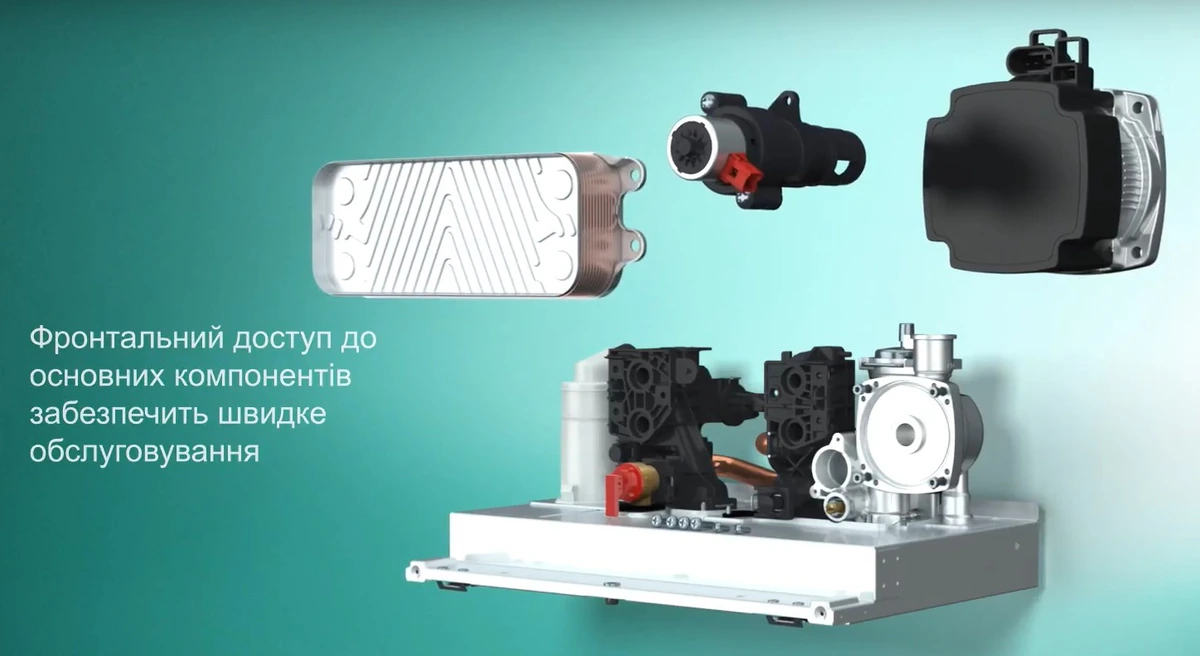 Оснащение Вайлант ecoTEC pure VUW 286/7-2