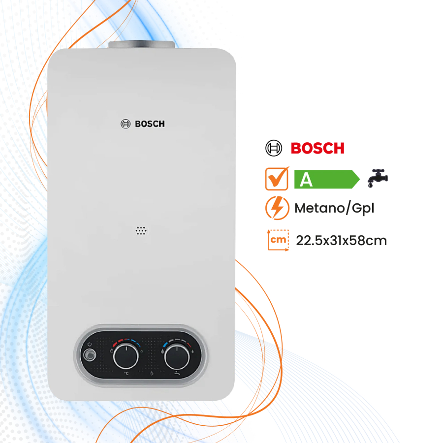 Газовый проточный водонагреватель Bosch Therm 4000 T4004 10L 23 Low NOx