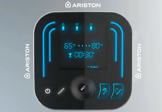 Панель управления бойлера Ariston ABS VLS EVO PW 50