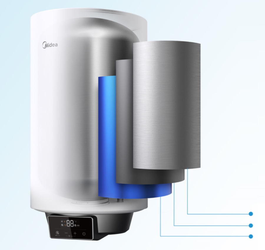 Конструкція бака Midea Solaris